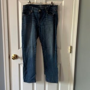 American eagle skinny jeans size 14 short